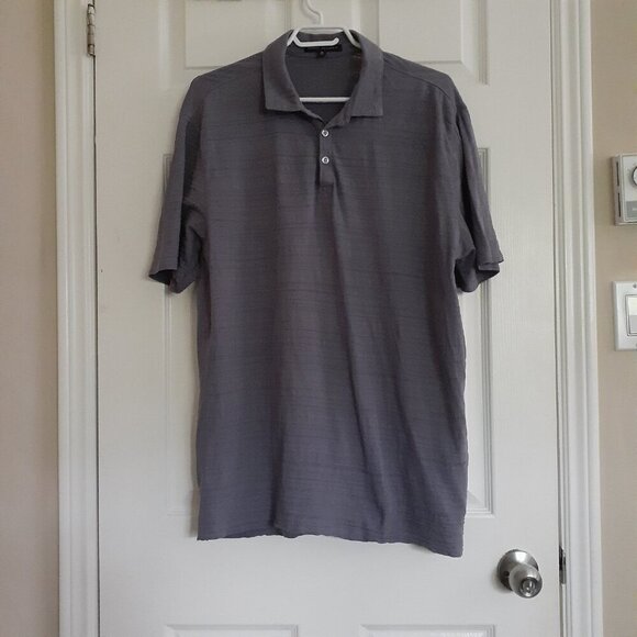 Robert Barakett Men's XL Purple Cotton Oscar Polo Shirt - Picture 2 of 10